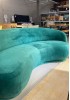 Opal Curved Upholstery Sofa 3 Seater 